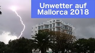 Unwetter Mallorca Cala Millor [upl. by Stedt15]