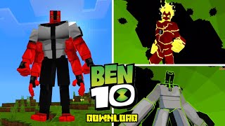 How To Download BEN 10 Addon For Minecraft PE 12070  OMNi R Addon Download [upl. by Chaker]