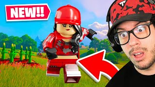 Playing LEGO FORTNITE with MY GIRLFRIEND Part 1 [upl. by Kendyl494]