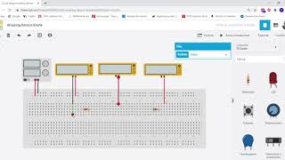 Verifica del Partitore di Corrente in TinkerCad [upl. by Winne635]