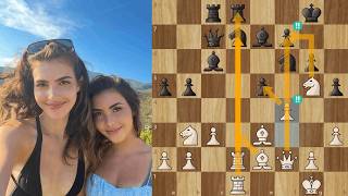 The Botez Clash  Alexandra vs Andrea Round 4  Botez Chess Camp 2024 [upl. by Theall]