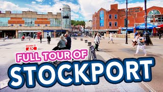 STOCKPORT  Full tour of Stockport Town Centre [upl. by Airdnas]