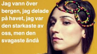 LALEH EN STUND PÅ JORDEN LYRICS [upl. by Mccartan379]