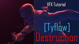 VFX Tutorial  Destruction  Tyflow amp 3ds max  آموزش فارسی تخریب و دیستراکشن با تایفلو در مکس [upl. by Lehctim]