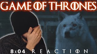 REACTION ► Game Of Thrones ► 8x04  The Last Of The Starks [upl. by Adnilram]