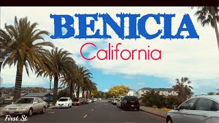 Benicia California  Driving Downtown [upl. by Winola128]