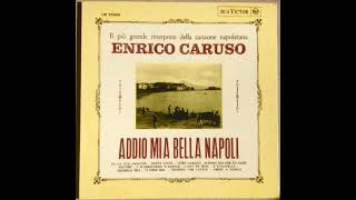 ADDIO MIA BELLA NAPOLI  ENRICO CARUSO LP 1960 [upl. by Rachele]