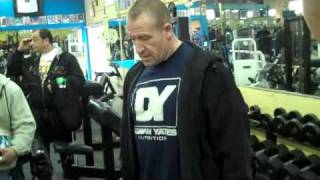 Dorian Yates Biceps Training [upl. by Aihseym69]