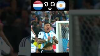 Netherlands vs Argentina 2014 World Cup Semifinal Extended Goals shorts viralvideo sports [upl. by Brookhouse]