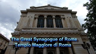 The Great Synagogue of Rome and Museo Ebraico Di Roma [upl. by Brosine780]