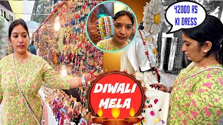 DIWALI MELA  Most Expensive Shopping Ever 😱  Dastkaar 2023  CookWithNisha [upl. by Gwenette]