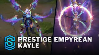 Prestige Empyrean Kayle Skin Spotlight  PreRelease  PBE Preview  League of Legends [upl. by Sueaddaht]