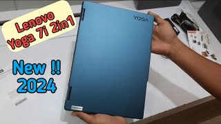 Unboxing  Lenovo Yoga 7i 2in1 14IML9  New 2024 [upl. by Arramahs]