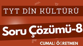 Tyt Din Kültürü Soru Çözümü8 tyt ayt yks2024 [upl. by Leotie197]