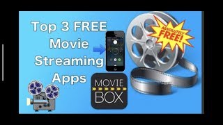 TOP 3 FREE Movie Streaming Apps IOS IPHONE No JailBreak [upl. by Lukas]