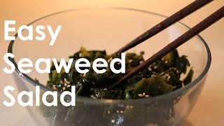 EASY SEAWEED SALAD  DRESSING [upl. by Mehta837]