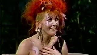 Cyndi Lauper on Johnny Carsons Tonight Show 1984 two presentations four songs [upl. by Ylerebmik80]