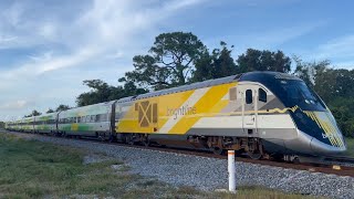 Brightline SB 730 Port Malabar 440pm 11824 [upl. by Lainahtan]