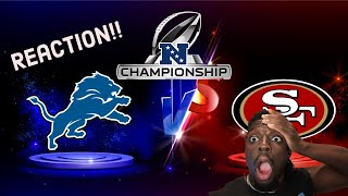 49ers vs Detroit Lions NFC Championship Game Reaction  Vlog [upl. by Fugate6]