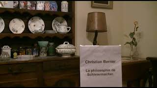 Christian Berner La philosophie de Schleiermacher [upl. by Queridas]