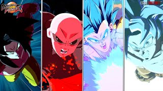 Dragon Ball FighterZ  All Characters Ultimate Attacks wDLC Season 3 JP [upl. by Ahseit327]