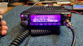 Alinco DR635T Transmit and Receive Tests [upl. by Shaia235]