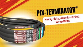 PIXTerminator® Heavyduty Aramidcorded Wrap Belts [upl. by Elson]