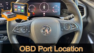 2023 VAUXHALL GRANDLAND  OBD port location [upl. by Lugo430]