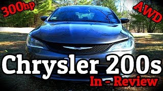 The 2016 Chrysler 200s My 300HP AWD Rental Car [upl. by Haelhsa751]