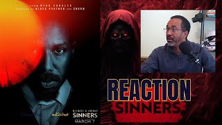 Sinners Reaction  Official Trailer [upl. by Eignat]