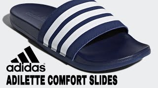 ADIDAS ADILETTE AQUA SHOWER amp COMFORT SLIDES [upl. by Cristine]