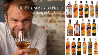 The 5 Blended Whiskies You Need to Know [upl. by Bailar754]