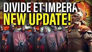 Checking out the NEW DIVIDE ET IMPERA Total War Update 133 [upl. by Ehtiaf448]