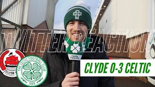 Clyde 03 Celtic  Twitter Reaction [upl. by Nnylecoj]