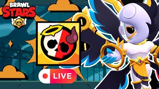 🔴Push e Doando Pins LIVE DE BRAWL STARS AO VIVO [upl. by Baumann218]