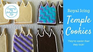 Royal Icing Temple Cookies [upl. by Sela392]