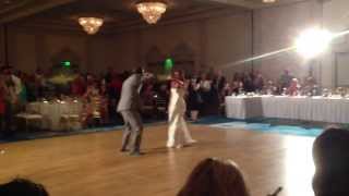 Pulp Fiction 1st dance Gina amp Andys wedding [upl. by Eolande282]