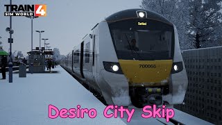 Desiro City Skip  Southeastern High Speed  Class 700  Train Sim World 4 [upl. by Artap]