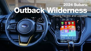 2024 Subaru Outback Wilderness  Driving Review [upl. by Nobel]