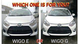 Toyota Wigo E Manual Versus Toyota Wigo G Automatic [upl. by Adliwa]