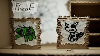 Cardboard Kitty  A LD56 Entry  Full Gameplay [upl. by Hsot]