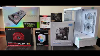 Сборка ПК i512400F MSI B760M GAMING PLUS WIFI DDR5 ARDOR GAMING Crystal CC1 RTX 4060Ti 16GB [upl. by Bree790]