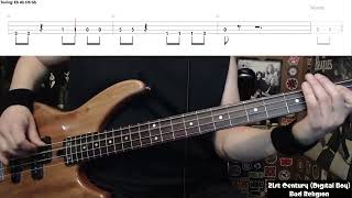 21st Century Digital Boy by Bad Religion  Bass Cover with Tabs PlayAlong [upl. by Irisa584]