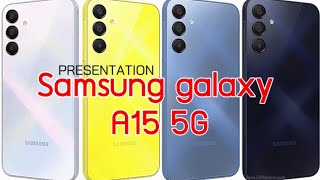 Presentation Samsung galaxy A15 5G [upl. by Zahc300]