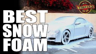 Mystic Snow Foam Car Wash  Epic Foam Cannon  Mastersons Car Care [upl. by Eden]