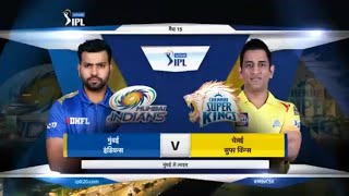 mi vs csk 2019 match 15 csk mi hilights ipl iplhilights [upl. by Kentigerma]