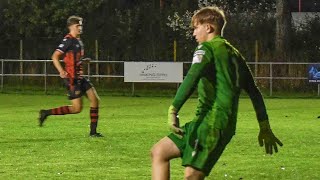 Sam White  Romsey Town goalkeeper vs Stockbridge [upl. by Siffre383]