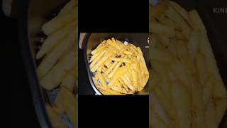 crispy french fries  Air fryer recipes  fries in air fryer youtubeshorts viral recipe foryou [upl. by Eignav]