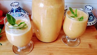 عصير المشمش الطبيعي🍹🍹 بدون مواد حافظة بدون سكر بنين وصحي 👩‍🍳😋✅وصفتي الخاصة🍑JUS DABRICOT FAIT MAISON [upl. by Yenal285]