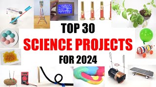 Top 30 Science Project Ideas for 2024 [upl. by Ahsead]